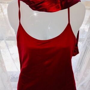 Red Cami Spaghetti strap women top